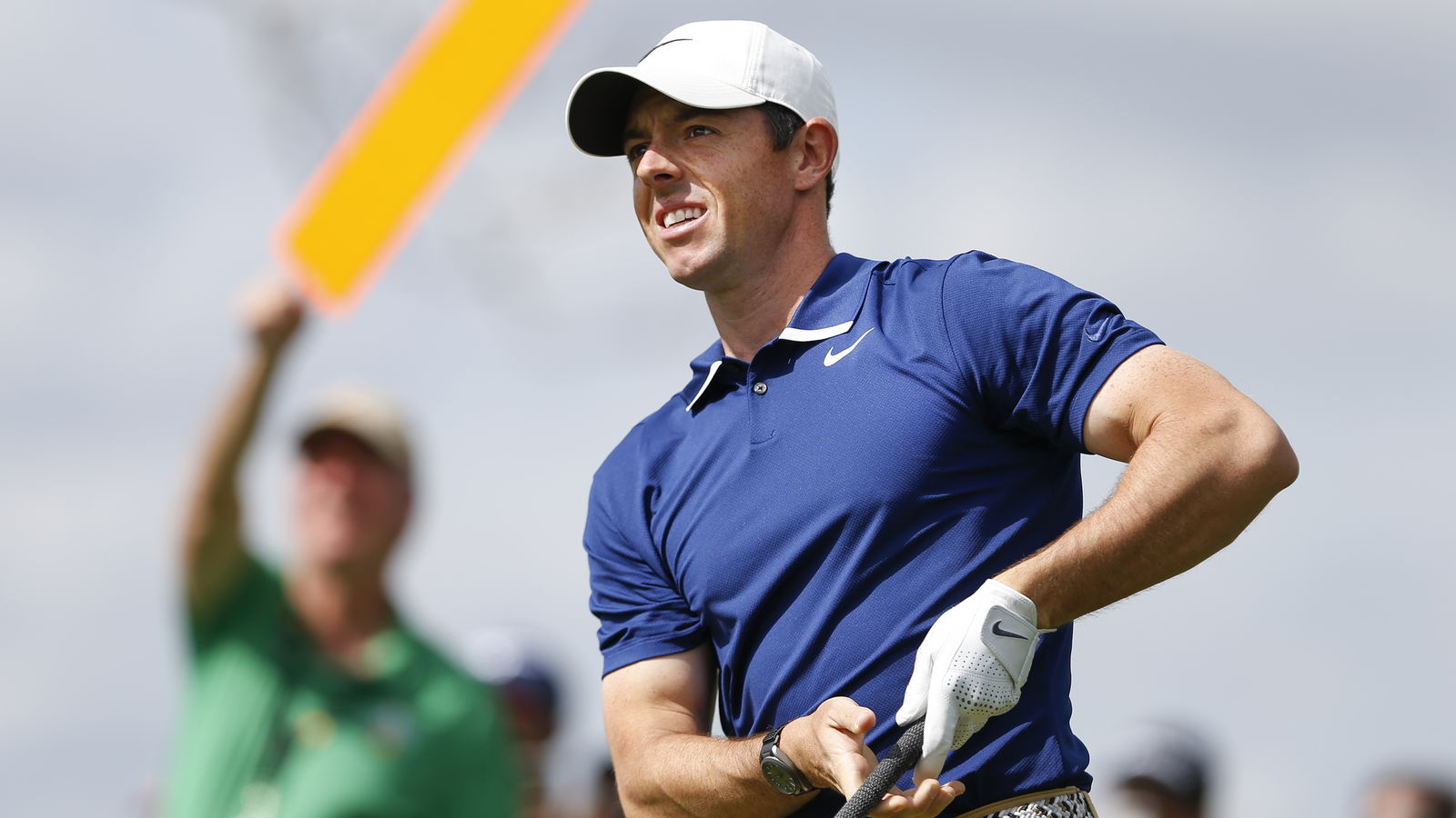 Rory McIlroy sends drive into a swimming pool as he's thrashed by Ian Poulter