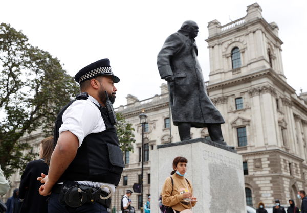 Statue torn down during Black Lives Matter protests now erected on a golf course