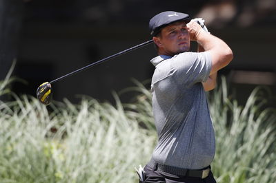 Bryson DeChambeau rips drive 423 YARDS down 1st hole at Memorial