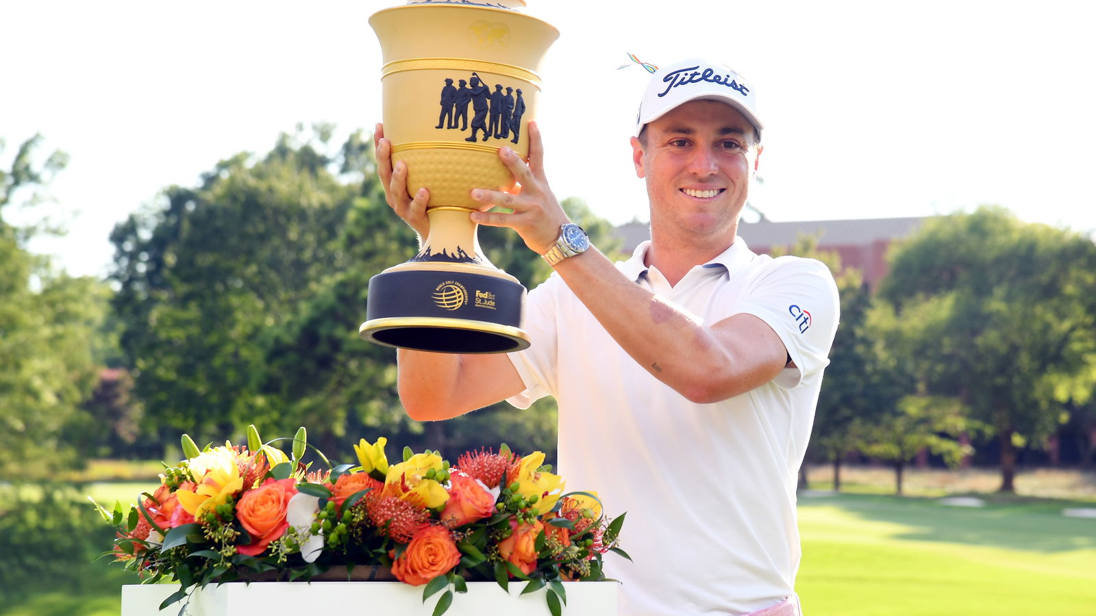 Justin Thomas wins WGC-FedEx St Jude Invitational