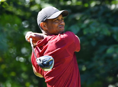 Tiger Woods hits driver off the deck in the coolest shot of the week