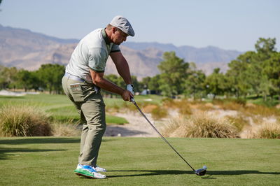 Golf fans react as Bryson DeChambeau reveals drive data showing 403-yard CARRY