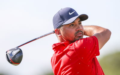 Jason Day sends drive into a golf cart, then plays UNBELIEVABLE SHOT!