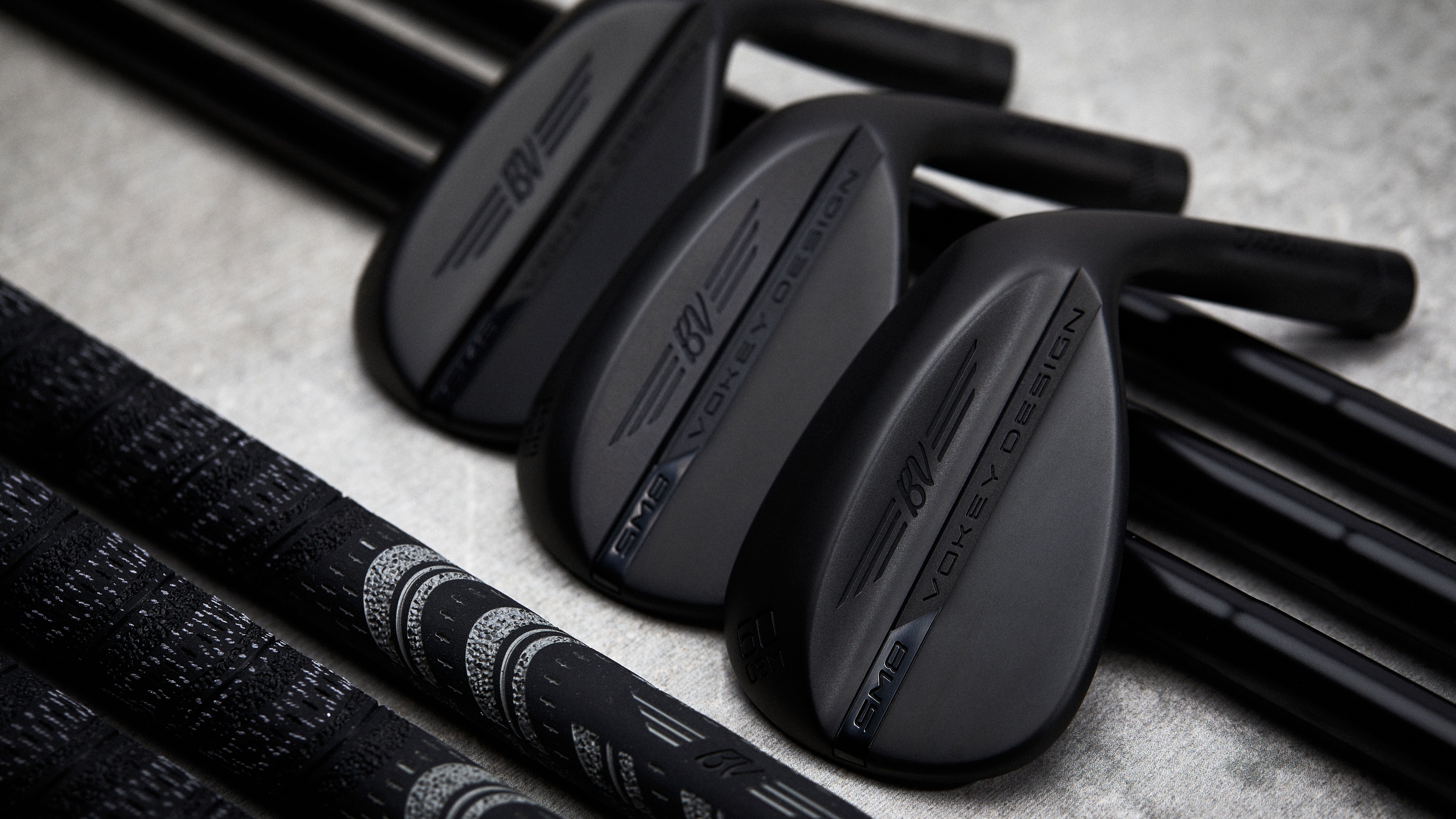FIRST LOOK: Titleist Vokey Design Limited Jet Black SM8 wedges