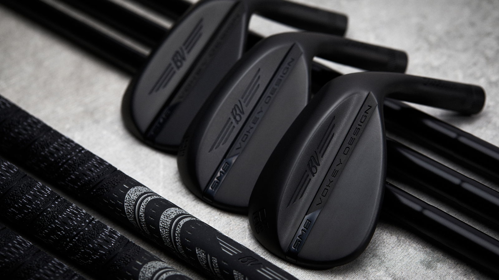 FIRST LOOK: Titleist Vokey Design Limited Jet Black SM8 wedges
