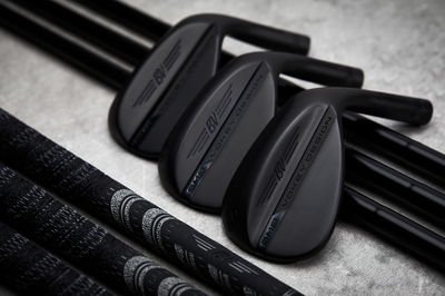 FIRST LOOK: Titleist Vokey Design Limited Jet Black SM8 wedges