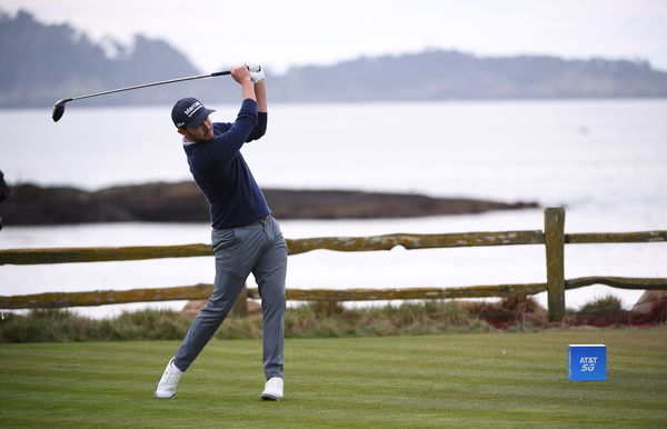 Patrick Cantlay shoots joint course record to take 2-shot lead at Pebble Beach