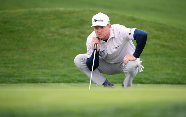 Nate Lashley GRILLED by golf fans for angry PUTTER SLAM at Pebble Beach