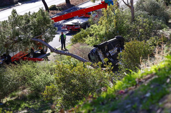 Tiger Woods car crash: Golf legend was travelling nearly DOUBLE the speed limit