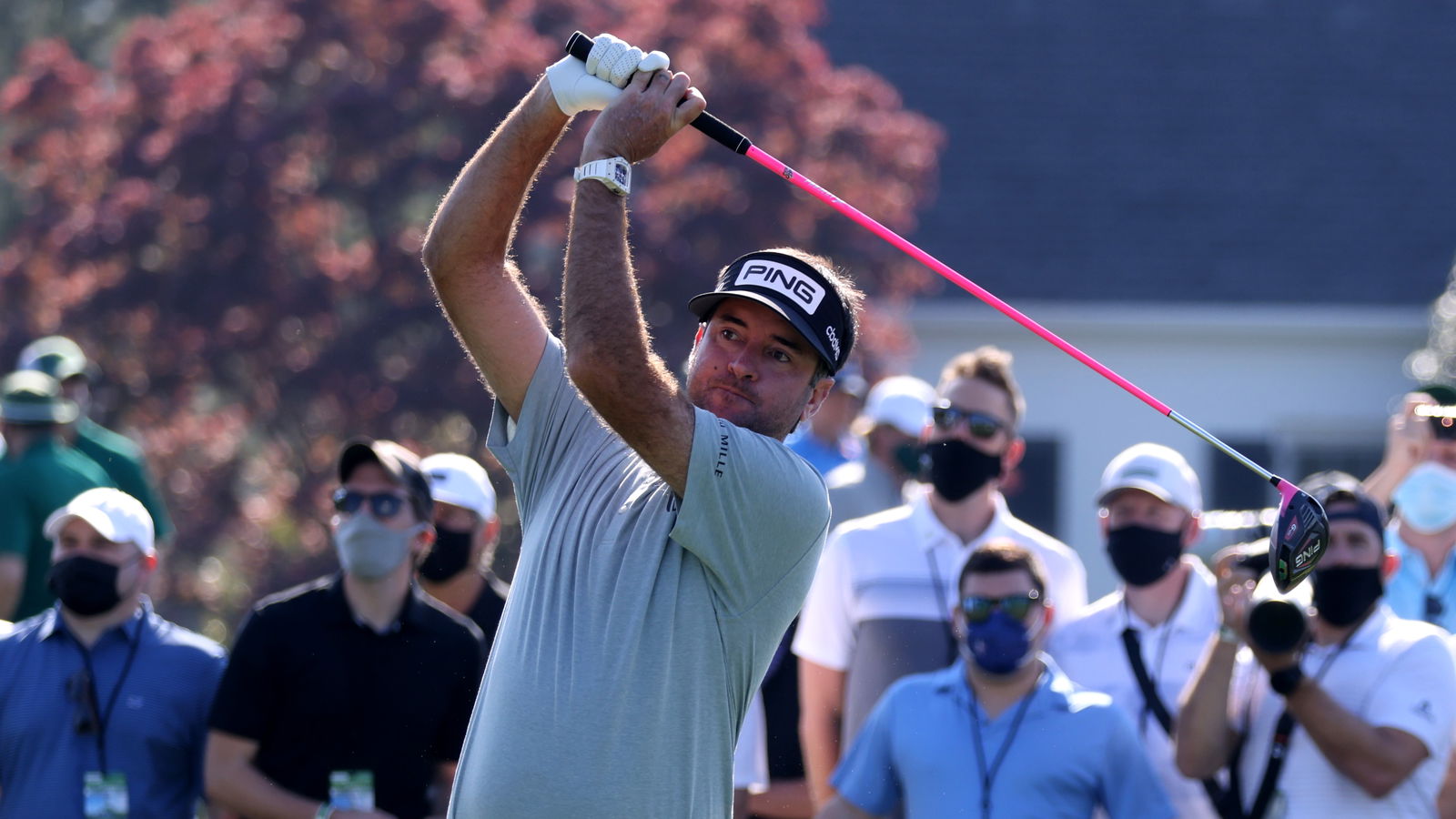 U.S golf fans go WILD for Bubba Watson's new patriotic PING golf bag