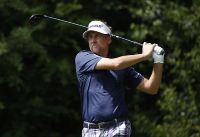 Ian Poulter's son Luke set to caddie for him at Wells Fargo Championship