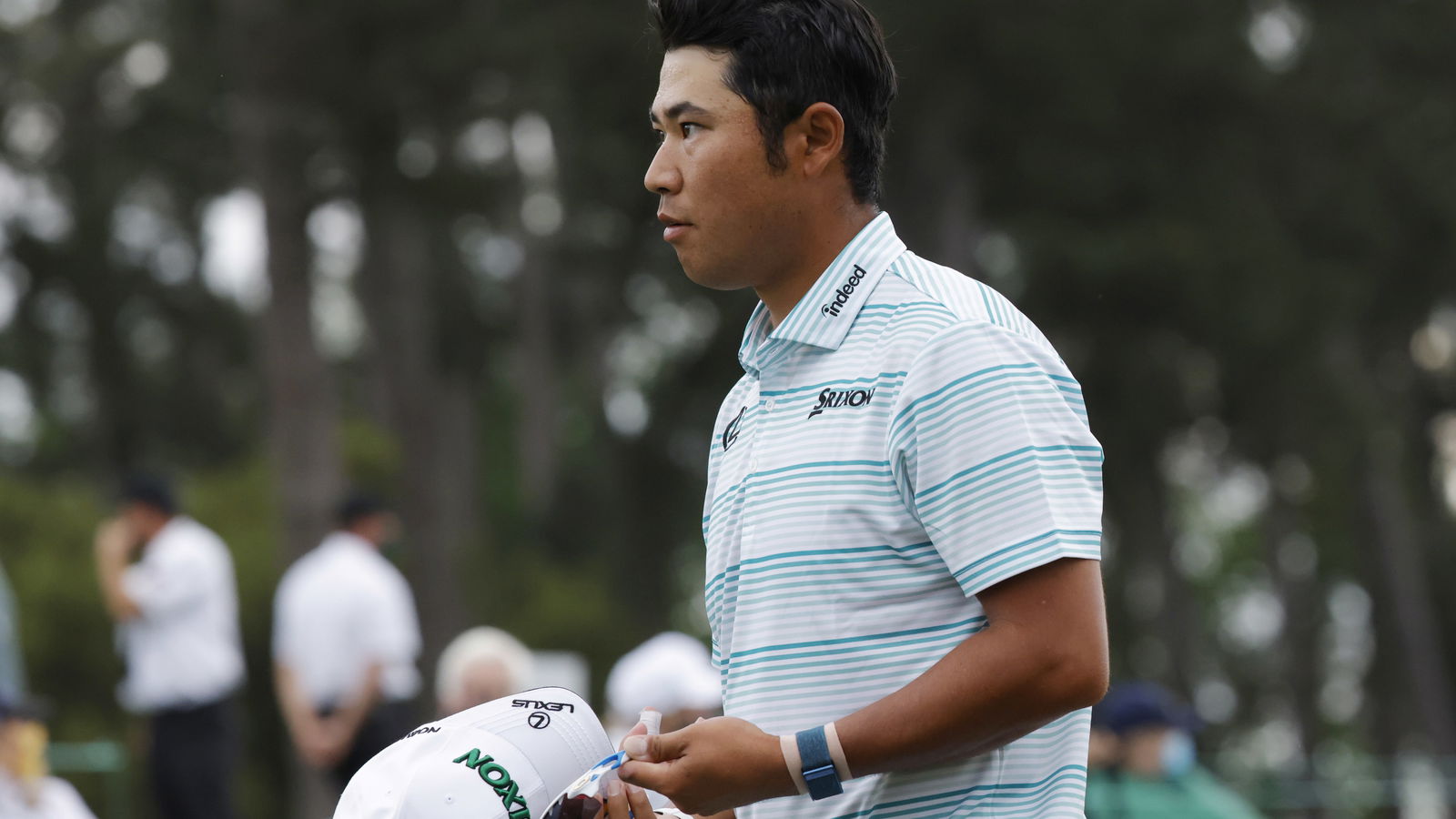 Hideki Matsuyama leads The Masters after an OUTSTANDING third round