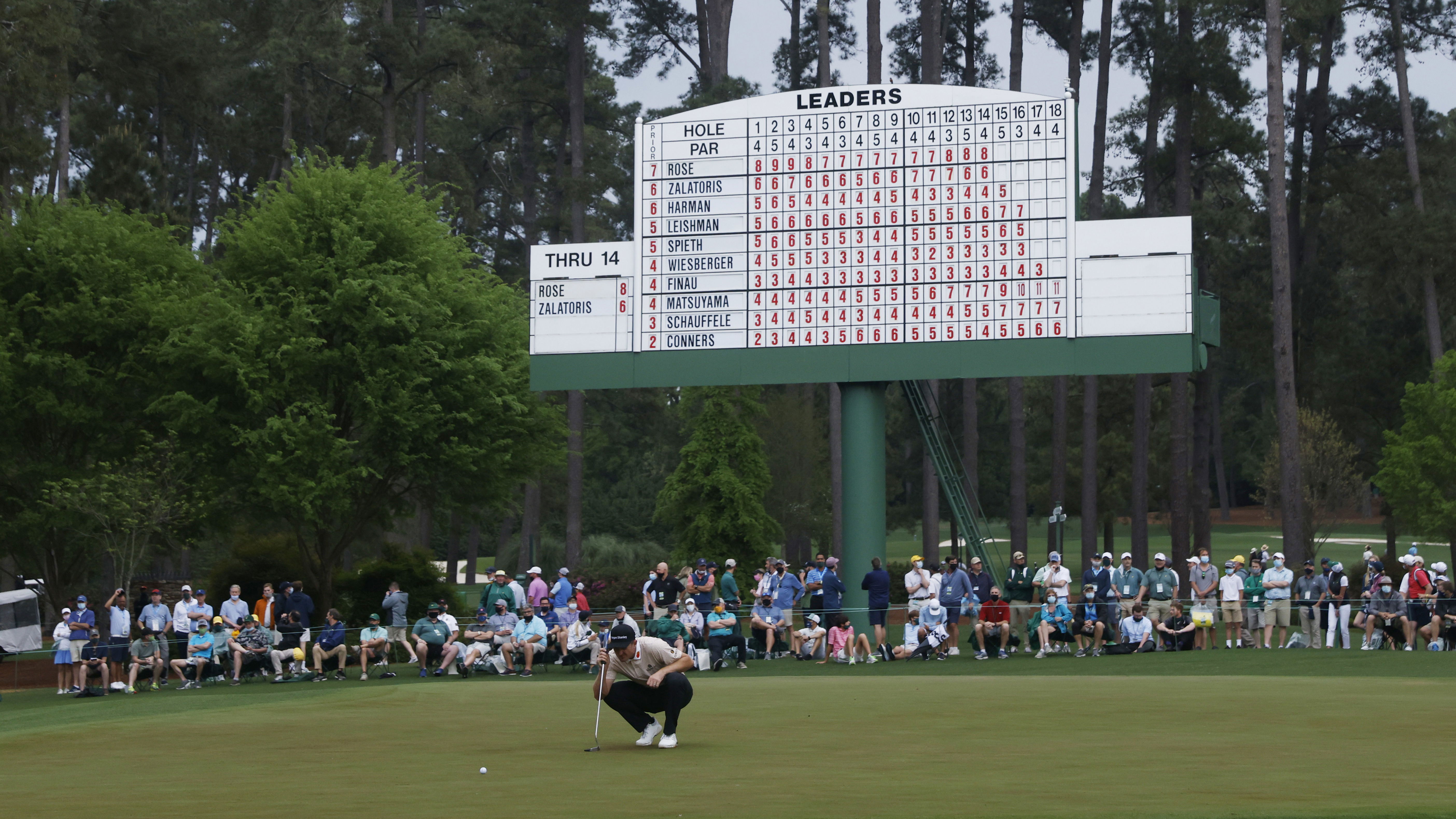 The Masters 2021: Tee times for round four at Augusta National