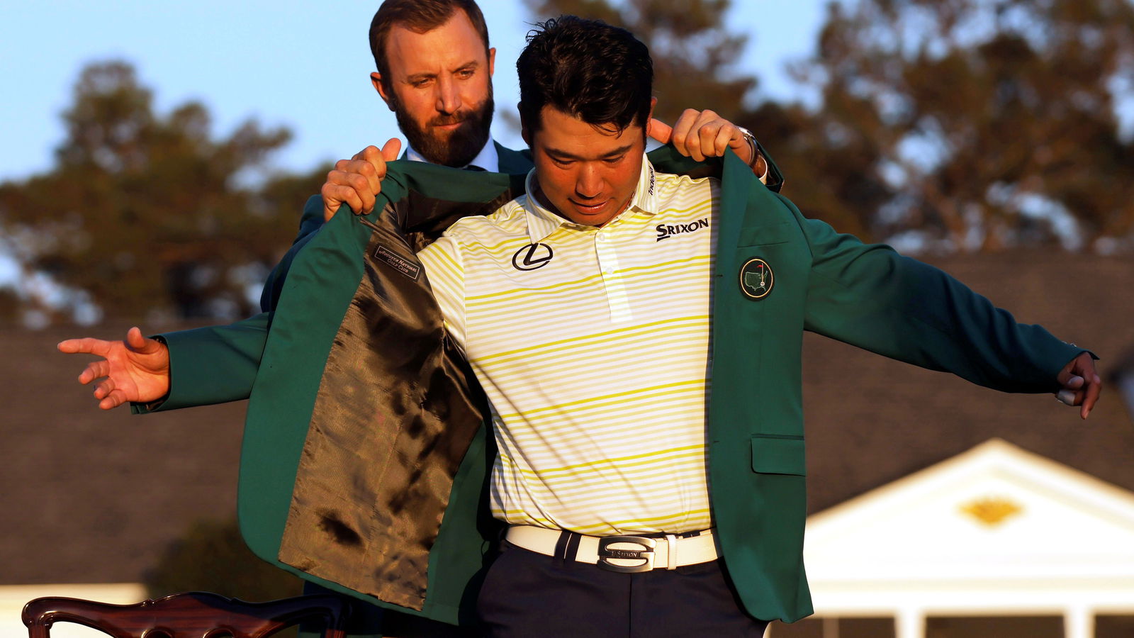 Japanese newspaper publishes 72-HOLE graphic on Hideki Matsuyama Masters win