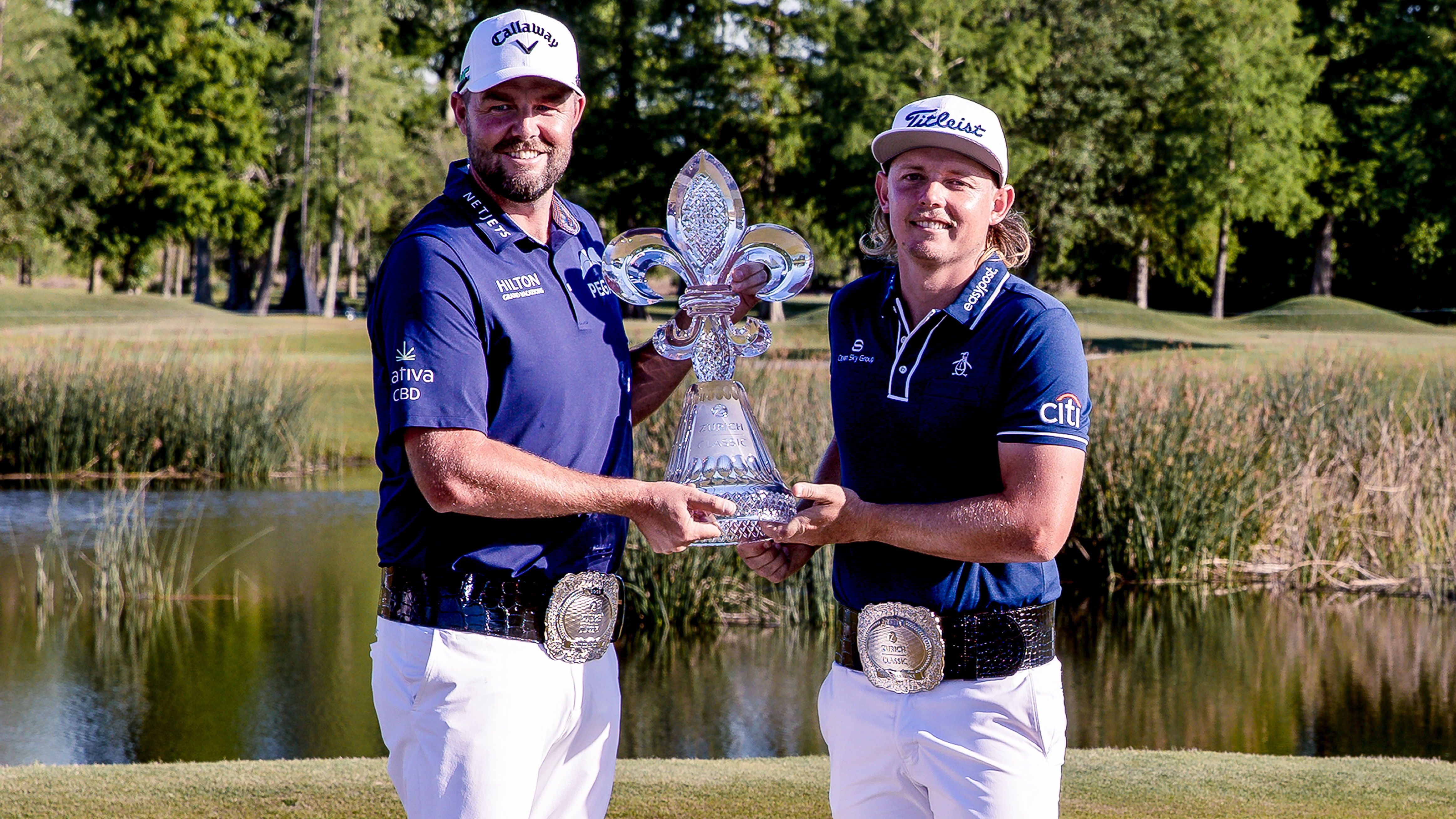 What's in Cameron Smith and Marc Leishman's bag as they win the Zurich Classic