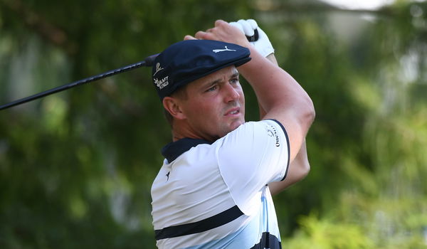 Bryson DeChambeau signs driver head for young fan at BMW Championship