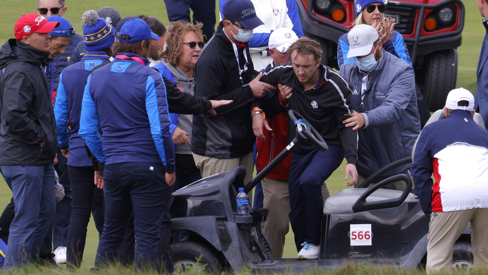 Harry Potter actor Tom Felton "okay" after he collapses at Ryder Cup course