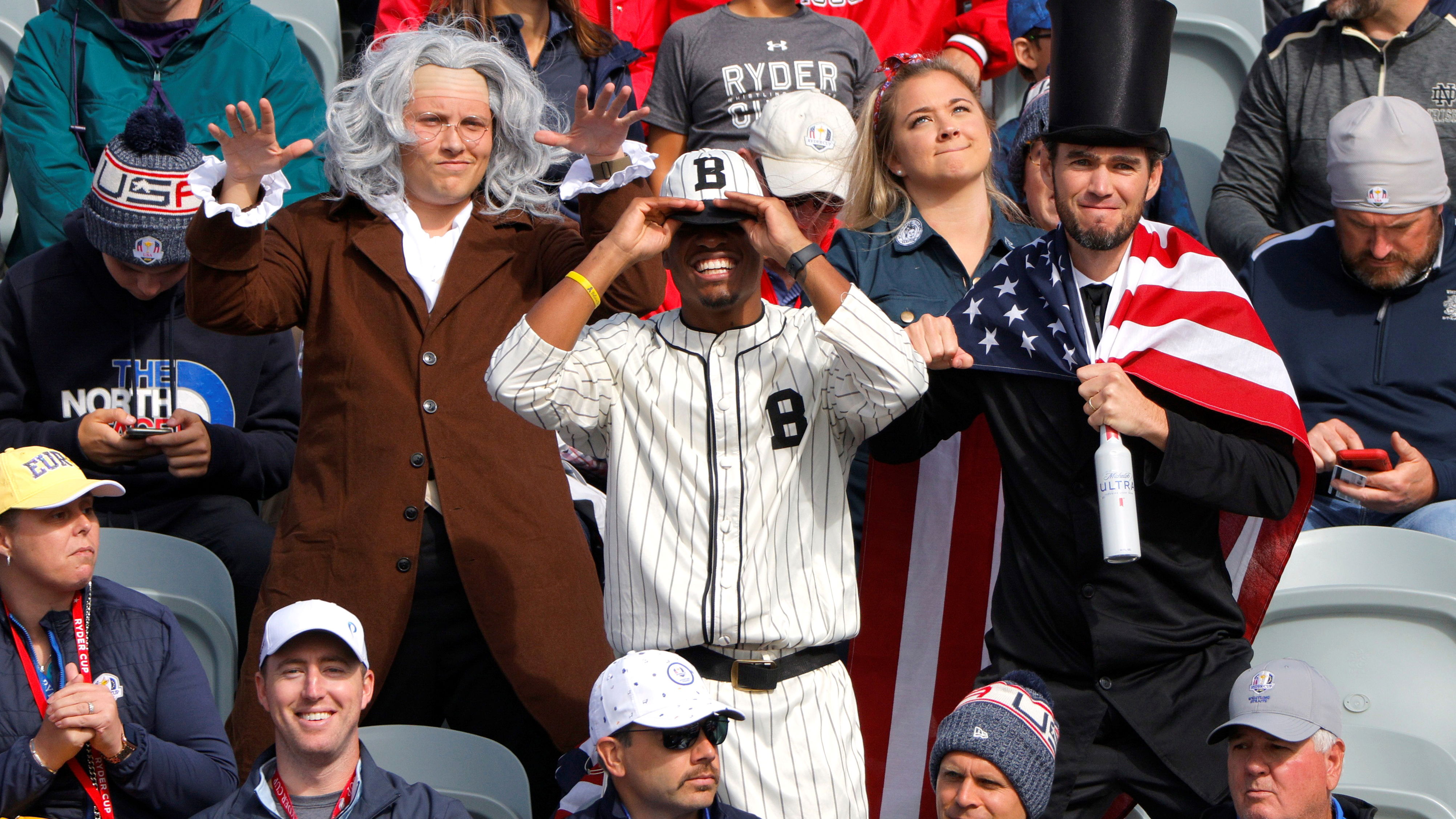 Behaviour of US fans CRITICISED in early stages of day one at Ryder Cup