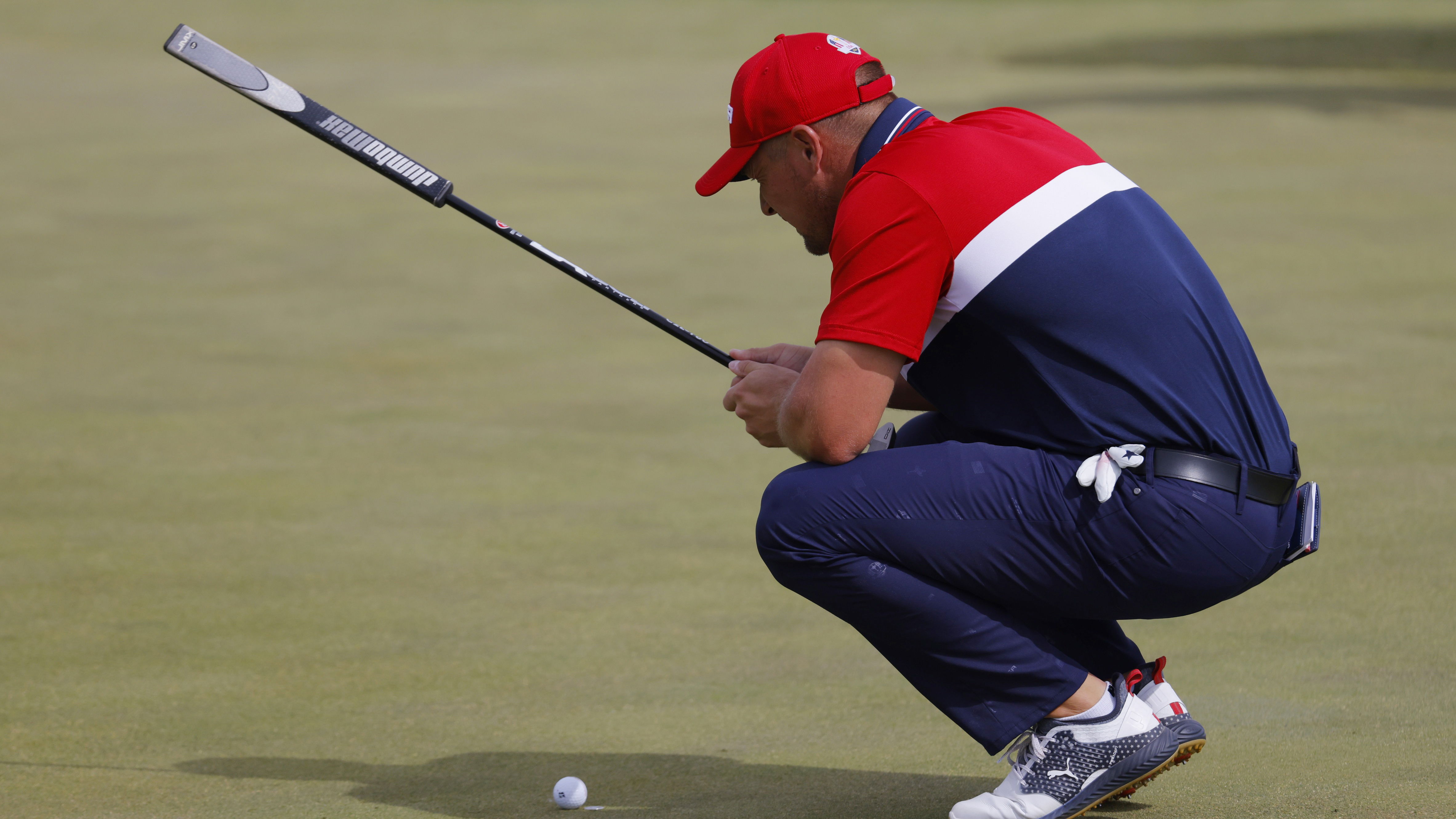 Bryson DeChambeau on how geometry of GOLF BALL DIMPLES transformed his putting!