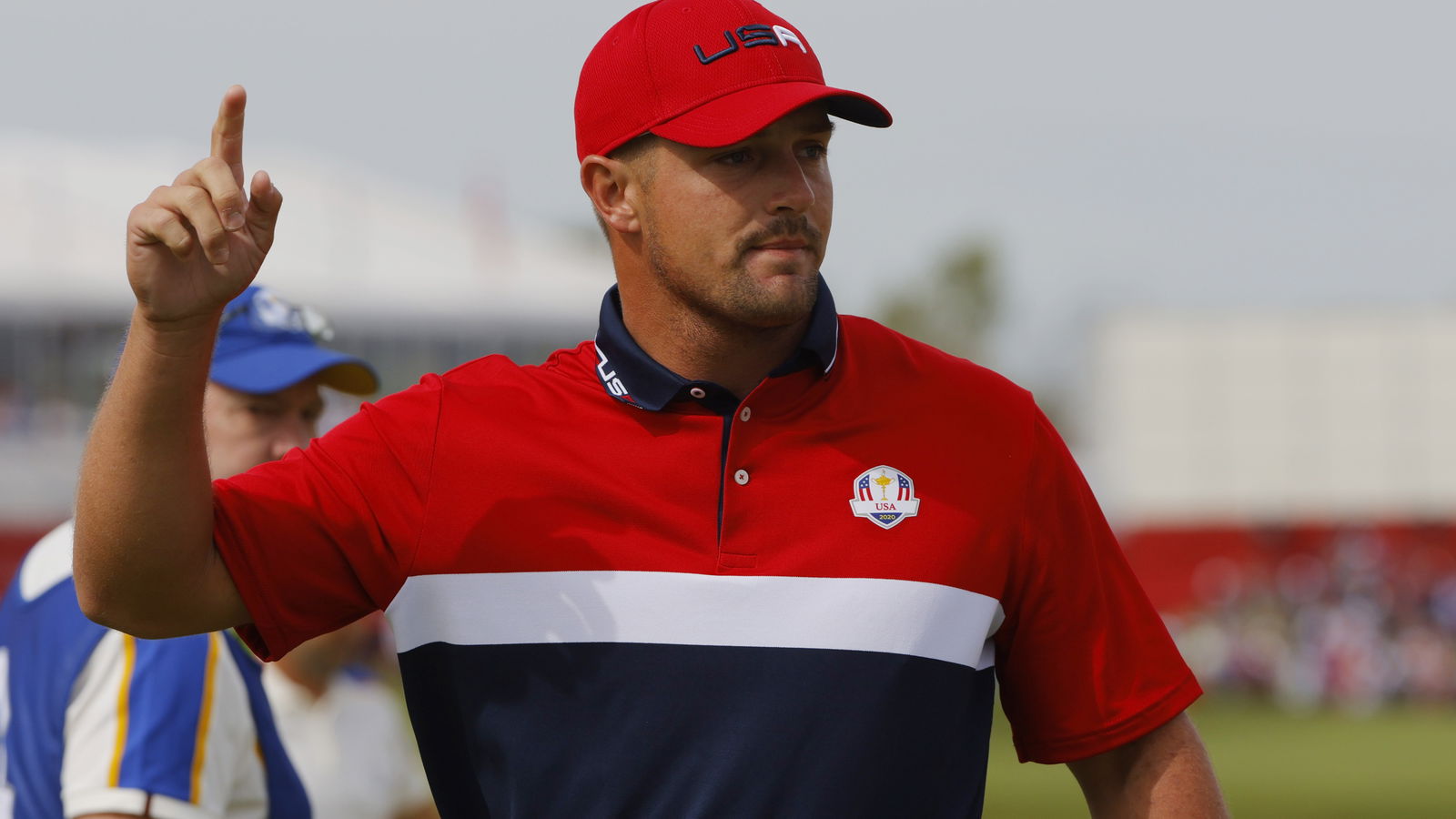 WATCH: Bryson DeChambeau makes EAGLE at the par-4 1st after DRIVING THE GREEN!