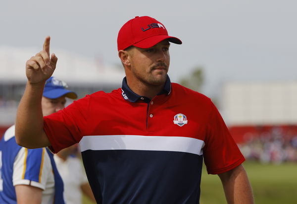 WATCH: Bryson DeChambeau makes EAGLE at the par-4 1st after DRIVING THE GREEN!