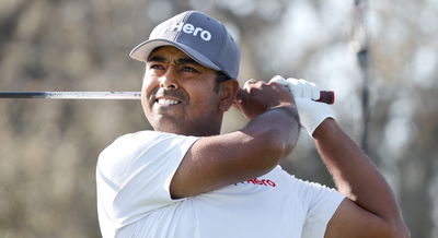 Anirban Lahiri puts poor form behind him to lead at Players Championship