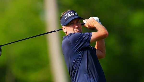 Ian Poulter hits MONSTER DRIVE at AT&T Byron Nelson - using a path!