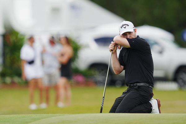 Branden Grace hits his tee shot into TREE STUMP in Zurich Classic third round