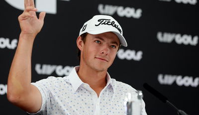 PGA Tour pro wears LIV Golf jumper in practice round at US Open