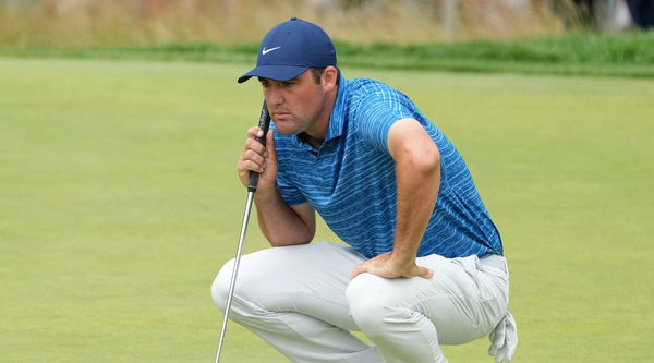 US Open: Scottie Scheffler TOTALLY DUFFS CHIP in US Open second round