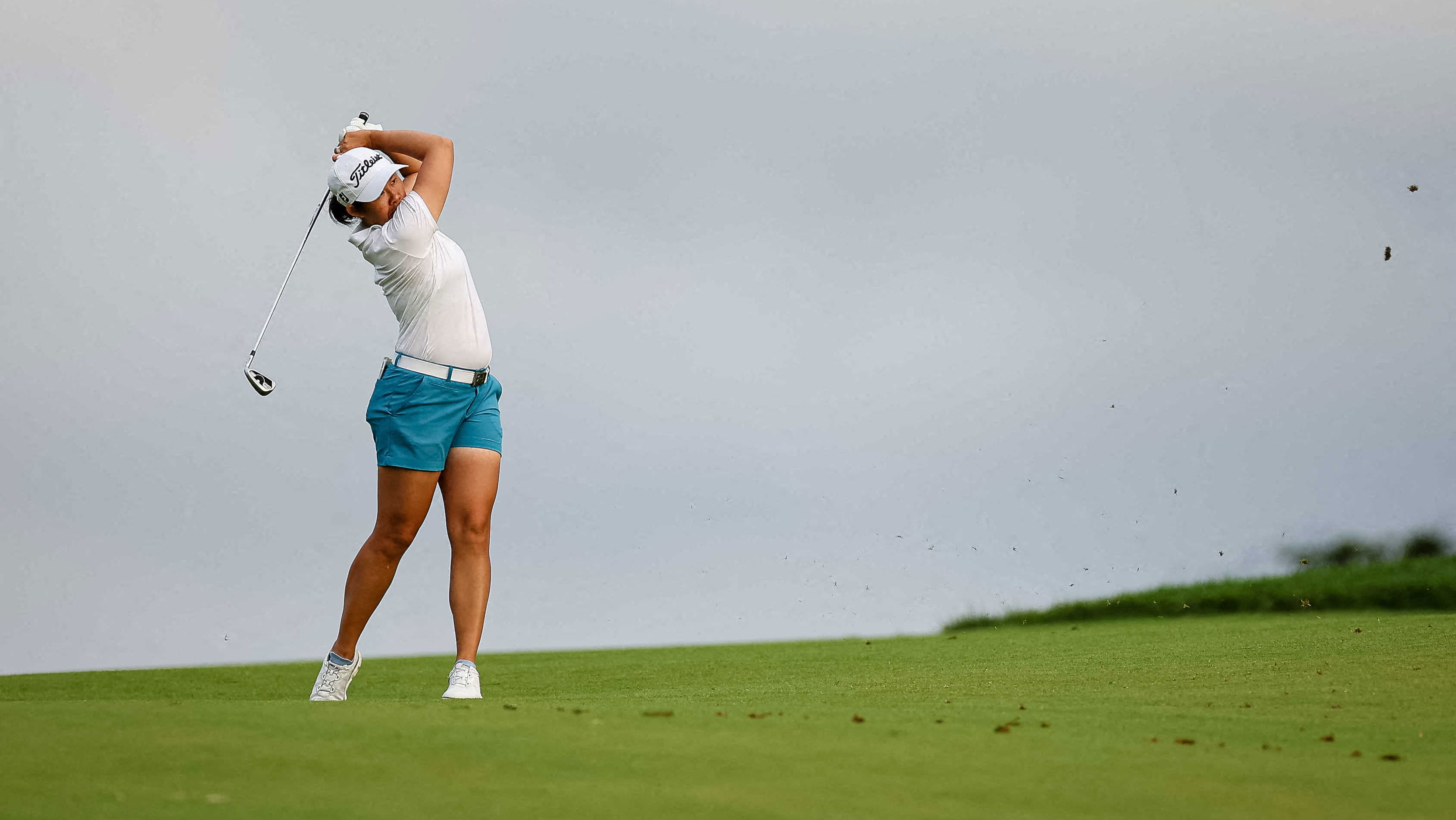 KPMG Women's PGA Championship: Pro in tears after freak accident