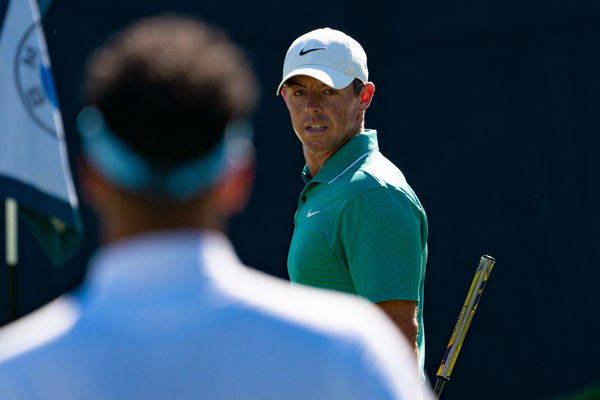 Rory McIlroy FUMING as fan sends remote control golf ball onto the green!