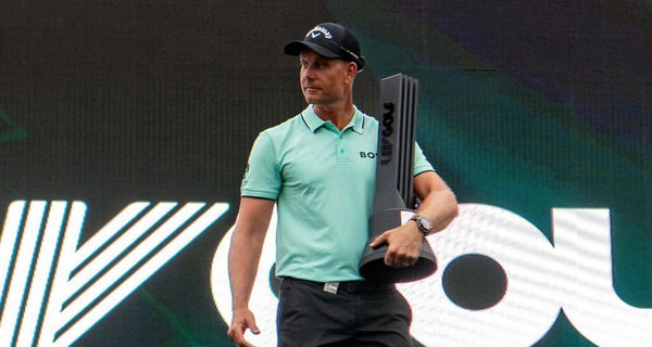 Henrik Stenson jokes after Dubai Desert Classic round with Luke Donald