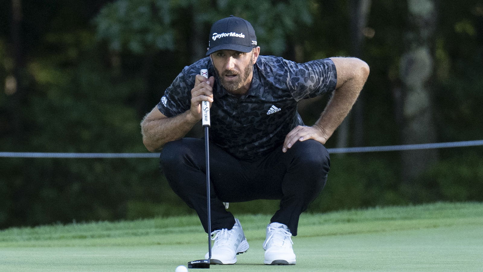 Dustin Johnson slams in eagle putt to win first LIV Golf playoff in Boston