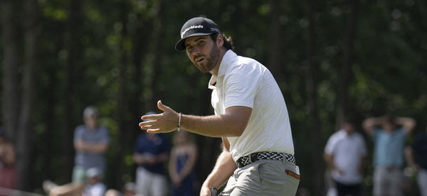 Matthew Wolff breaks putter during LIV Golf Boston final round