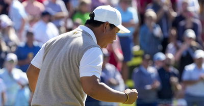 Golf fans are loving Tom Kim at the Presidents Cup ahead of Sunday singles