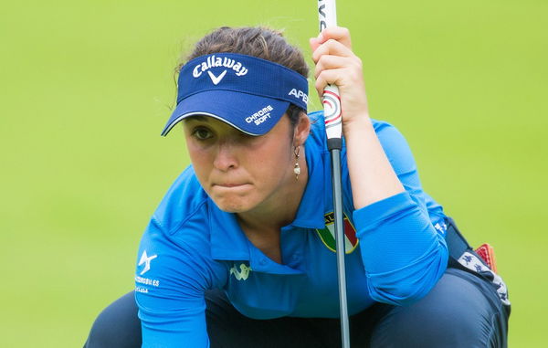 Italian amateur Carolina Melgrati, 19, shares lead at Scandinavian Mixed