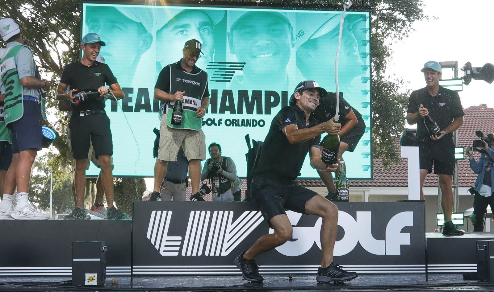 Tiger Woods appears to be paying attention to LIV Golf according to LIV player