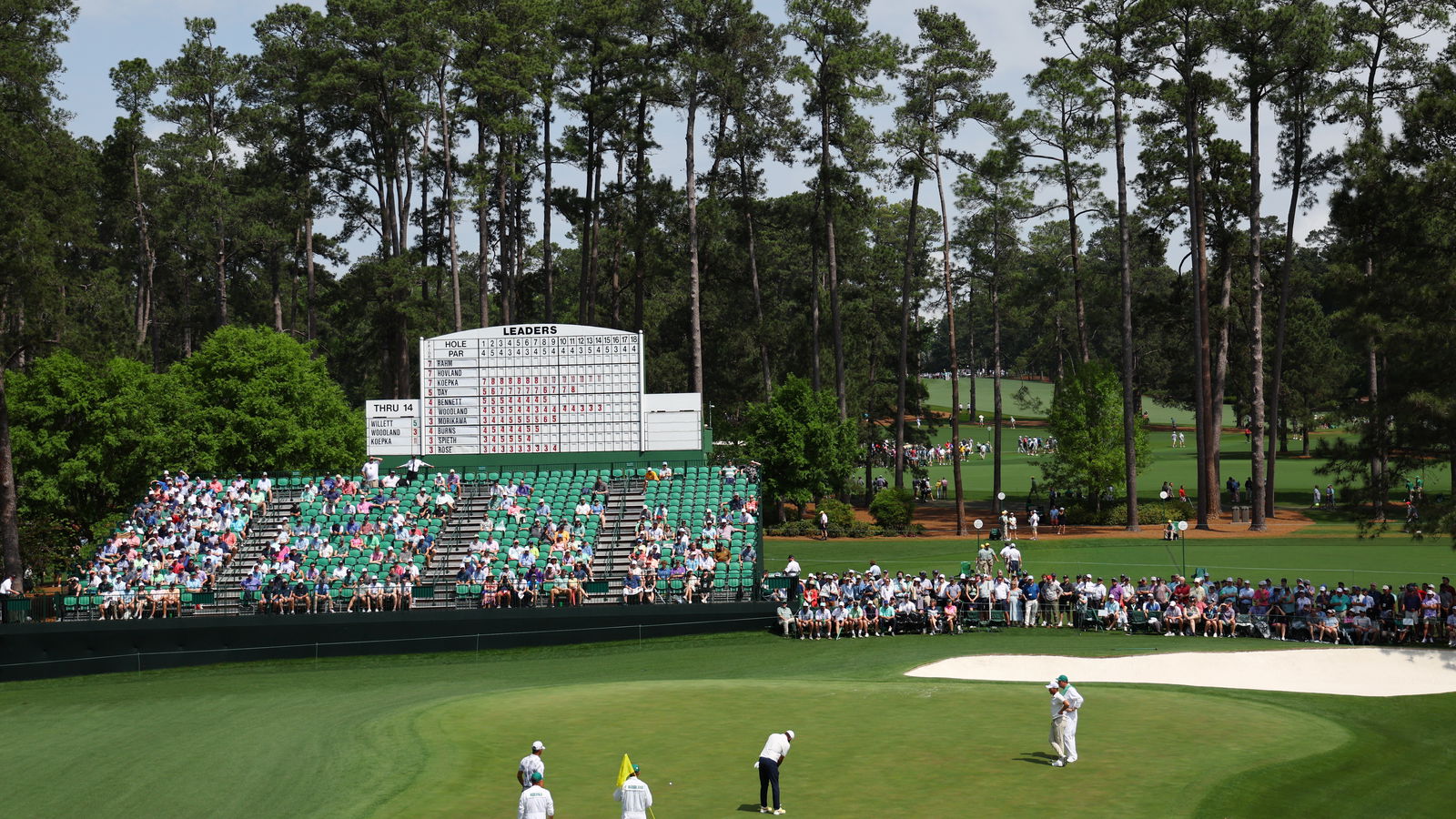 How much money are they all playing for at The Masters? 