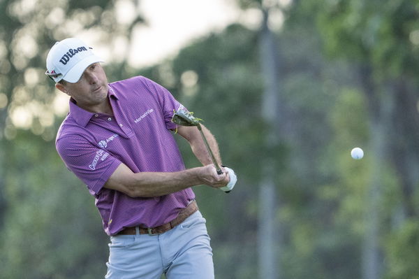 Watch: PGA Tour pro cracks college golfer in the head attempting trick shot