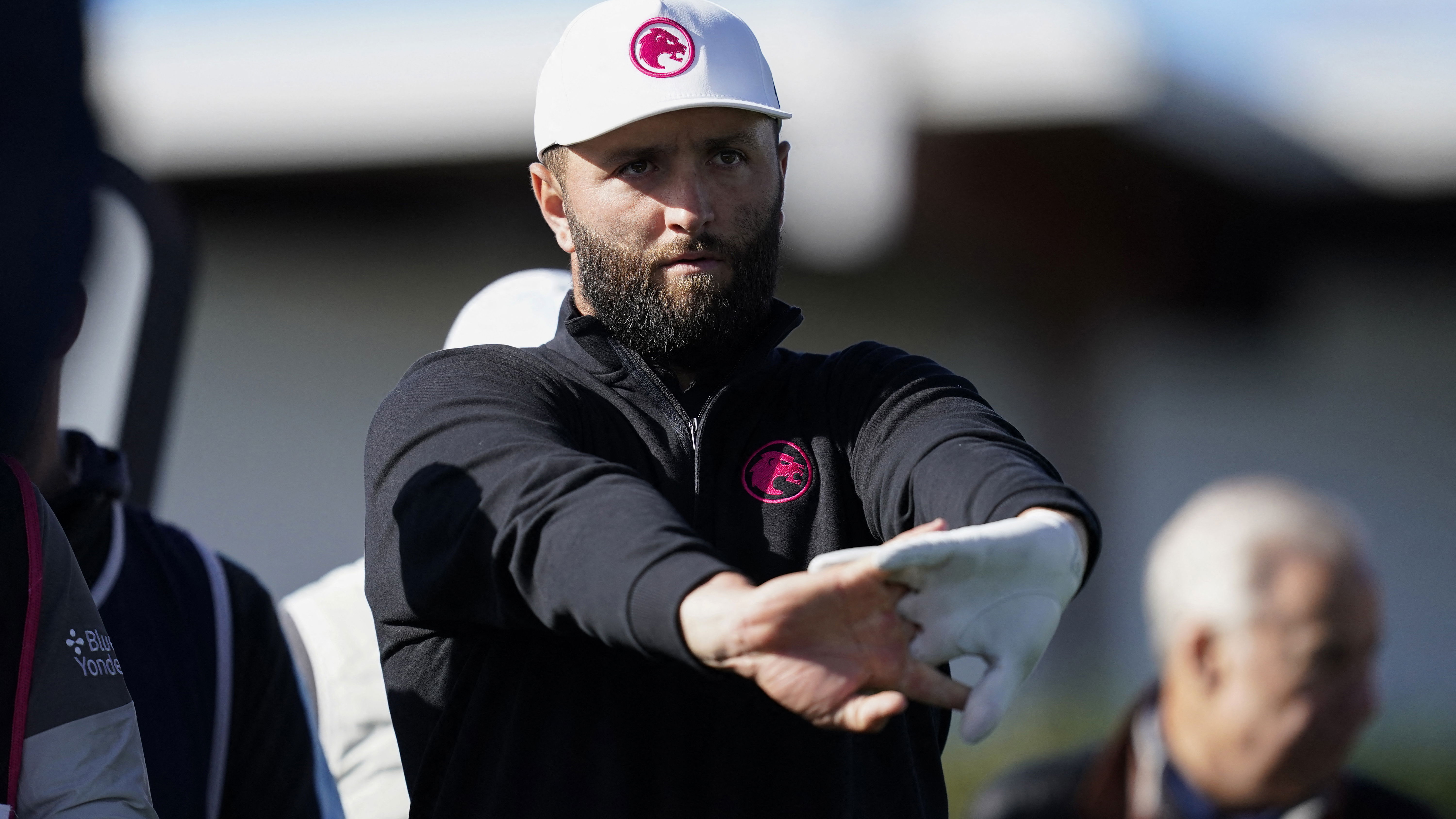 WATCH: Jon Rahm hits dreaded hosel rocket in final round of LIV Golf event