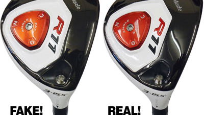 How to spot fake golf equipment