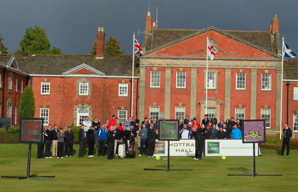 New Zealand cricket team warms up at The Belfry