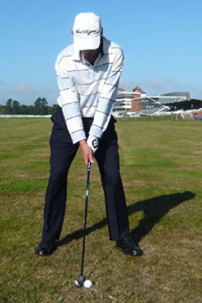 Hold your finish for a controlled swing
