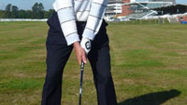 Shift the hips for a new swing path
