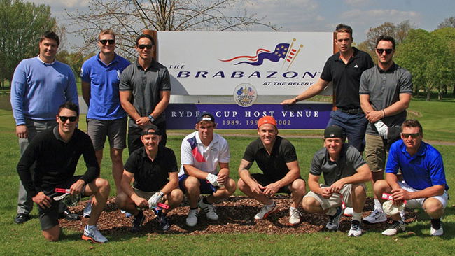 New Zealand cricket team warms up at The Belfry