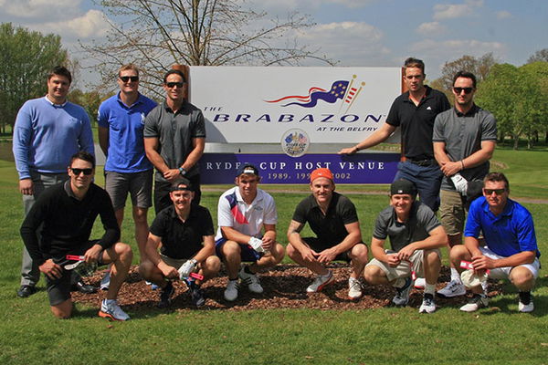 New Zealand cricket team warms up at The Belfry