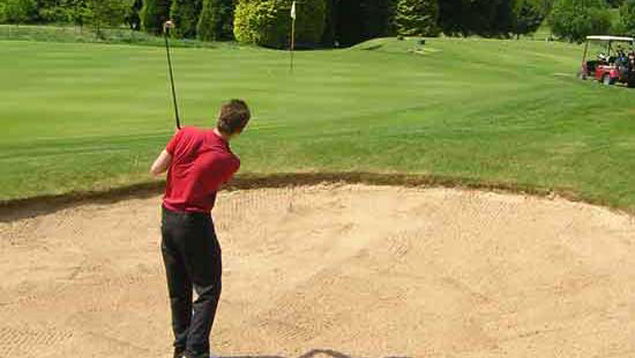 Golf tip: When to take 9-iron from sand