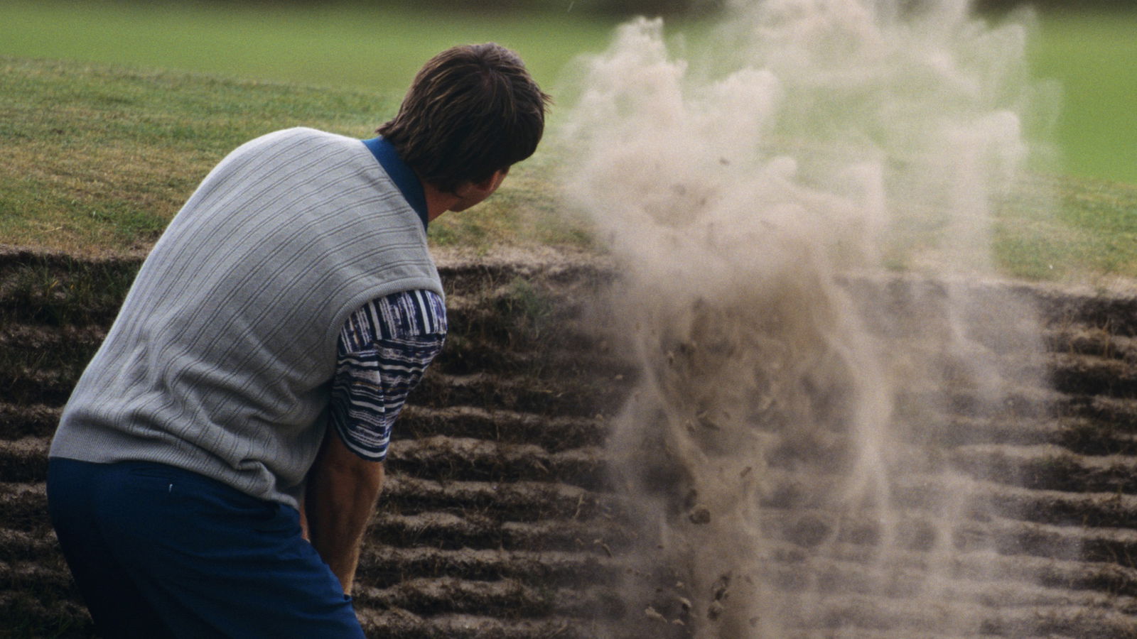 Learn from Sir Nick Faldo: Bunker play