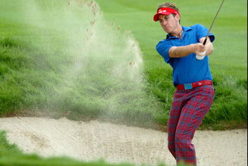 Learn from Sir Nick Faldo: Bunker play